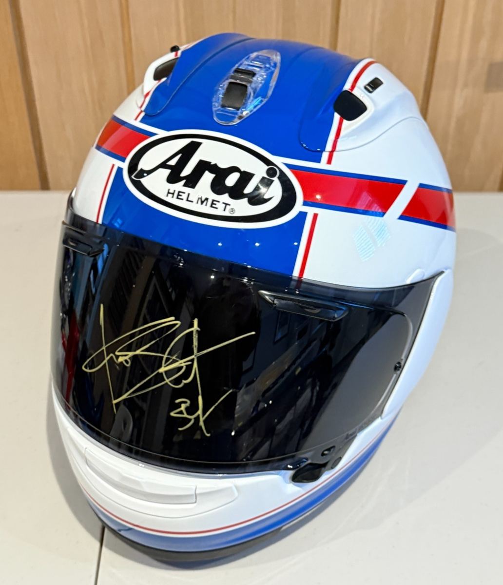 スポーツ Kevin's shop Kevin Schwantz signed official Kevin Schwantz Aria RX-7V EVO Pepsi