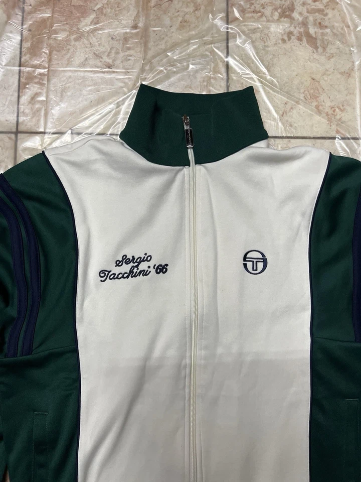 Sergio Tacchini Botanical Tracksuit 66’ Men’s M Jacket & Pants New Without Tags - Image 2 of 4