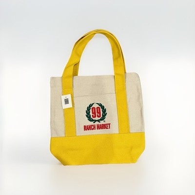 99 Ranch Market Yellow Mini Canvas Tote Bag Limited | eBay