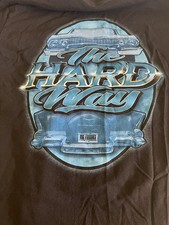 Vintage Lowrider T Shirt THE HARDWAY Looks To Large
