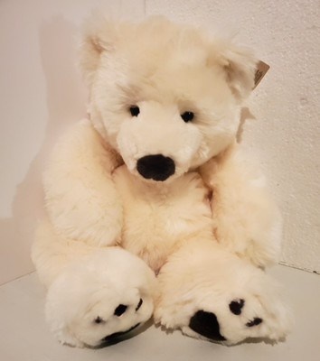 Russ Berrie ''Creamsicle'' Plush Polar Bear 15'' 4722