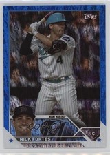 2023 Topps Update Blue Foil 938/999 Nick Fortes #US73 14tz