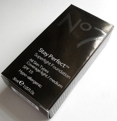 No7 Stay Perfect Superlight Foundation - CALICO 30ml - LSF15 Neu OVP RAR