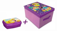 Disney Rapunzel Faltbare Aufbewahrungsbox Spielbox Butterbrotdose Prinzessin