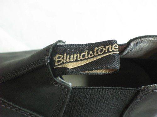 Blundstone Classic Chelsea Boots UK 5 Women USA Sz 7-8 Rustic Black-Gray Leather - Picture 13 of 22