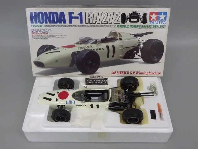 Tamiya 1/12 Collector's Club Honda F-1 RA272 1965 Mexico GP