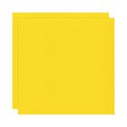 2Pcs 5mm Corrugated Plastic Sheets, 16 x 16 Inch Corrugated Poster Board Yellow