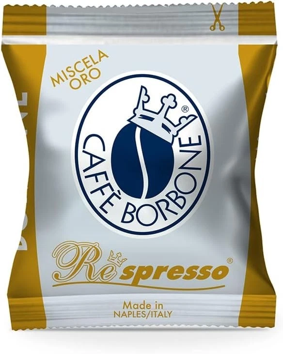 Caffe Borbone Nespresso Compatible Capsules 100x Gold Blend Italian Espresso - Immagine 2 di 4