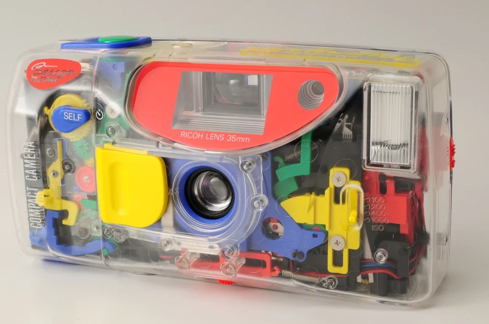 Cámara fotográfica compacta RICOH Bandai Mycrystal 35 mm 【CAJA ABIERTA】 de Japón #180 Foto 2 de 4