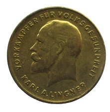Medaille Karl A. Lingner 10 Warenpunkte DRESDEN 1932 ca. Ø 28 mm/ 6,68 gr