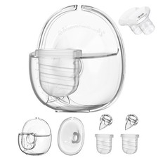 Wearable Breast Pump Parts - Milk Collector Cup, 24mm Flange Duckbill Valve