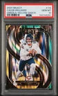 New ListingCaleb Williams Rookie Green & Yellow Shock Prizm PSA 10 - 2024 Select - Bears