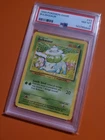 1999 Pokemon Base Set Bulbasaur 44/102 PSA 8 NM-MT Vintage Unlimited WOTC Card