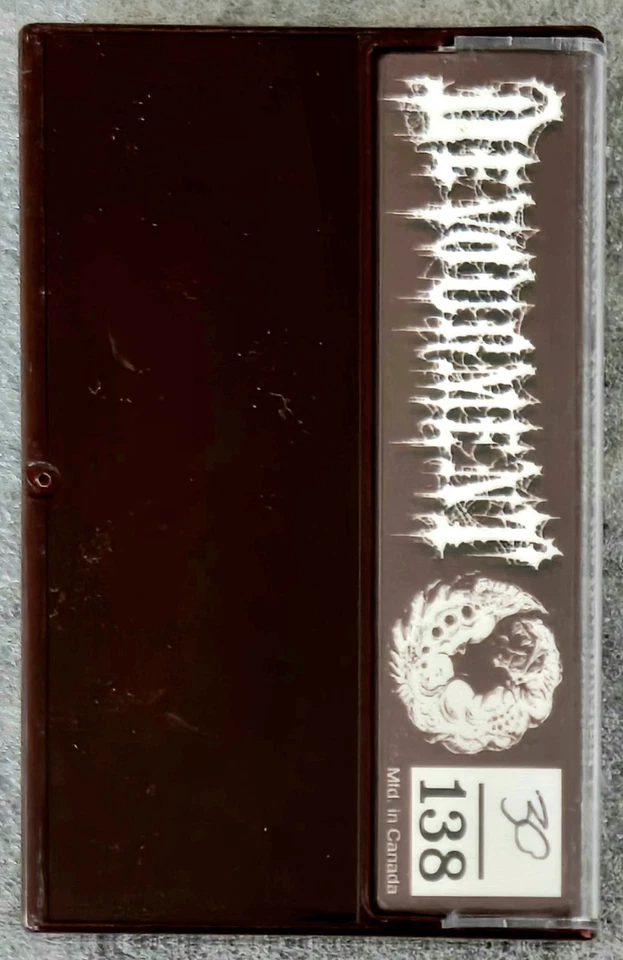 DEVOURMENT Molesting The Decapitated Tape - Dried Blood #30/138 Rare Death Metal - Image 2 of 3