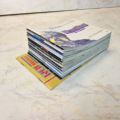 Lot of 30 NES Manuals Original VTG Instruction Booklets for Nintendo Games