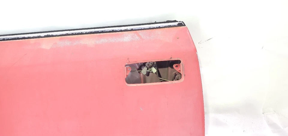 1988 1989 Toyota Celica All Trac OEM Red Front Left Bare Door Shell  - Image 2 of 4