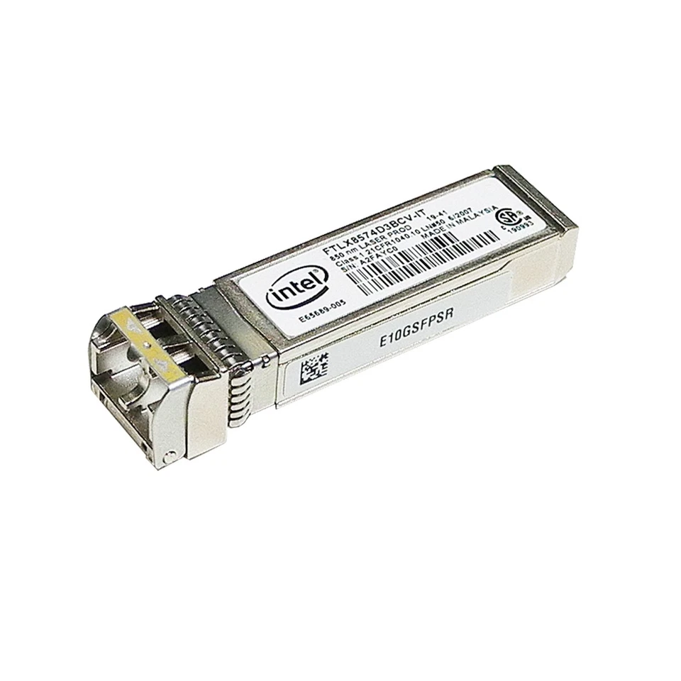 Intel Finisar FTLX8574D3BCV-IT SFP+ 10Gb 850nm Transceiver E65689-005 - Bild 4 von 4