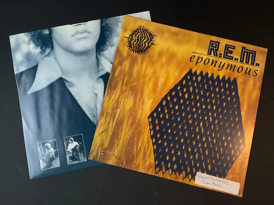 R.E.M.: Eponymous 1988 Vinyl Record 1st US Press Compilation IRS Rec. VG+/VG+! - Image 3 of 4
