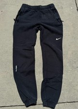 Nike x NOCTA Men's Black Fleece Jogger Pants L, Drawstring, Pockets