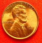 1951-P Lincoln Wheat Cent Penny GEM RD BU From an Original Bank Roll
