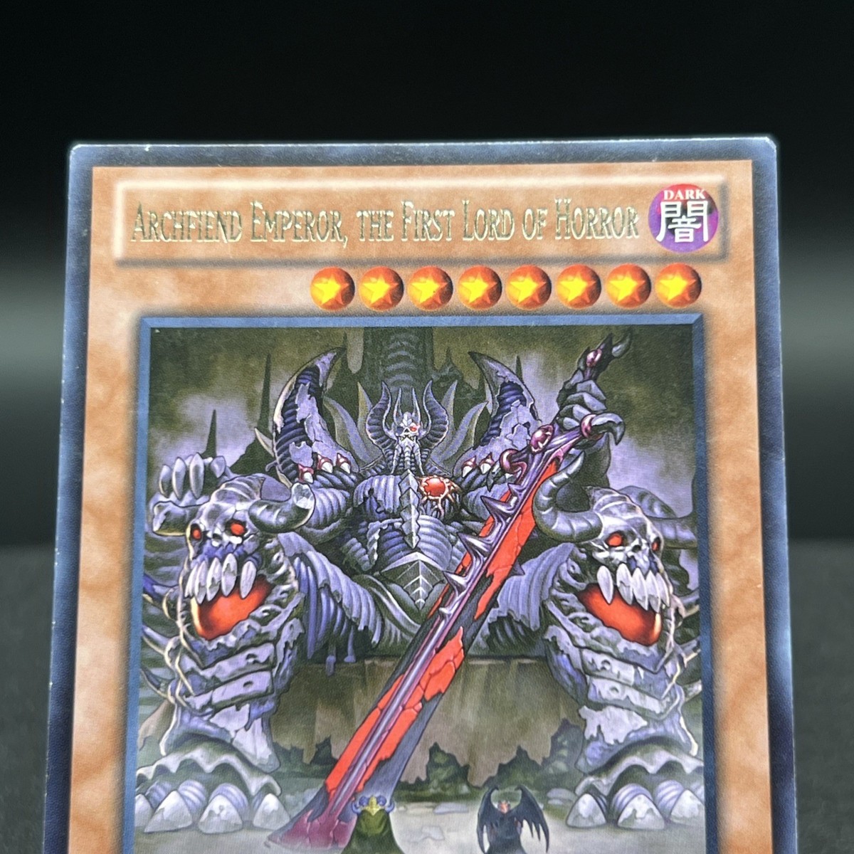 Archfiend Emperor The First Lord of Horror JOTL-EN031 Rare Yugioh