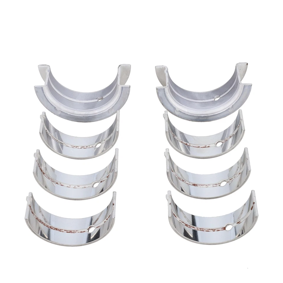 Conjunto de rolamento principal virabrequim 0,010 tamanho 1952-1964 Ford 215 223 L6 6 cilindros - Imagem 3 de 4