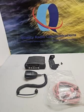 Motorola CDM1550 LS+ 403-470 MHz UHF Two Way Radio w Mic AAM25RKF9DP6AN