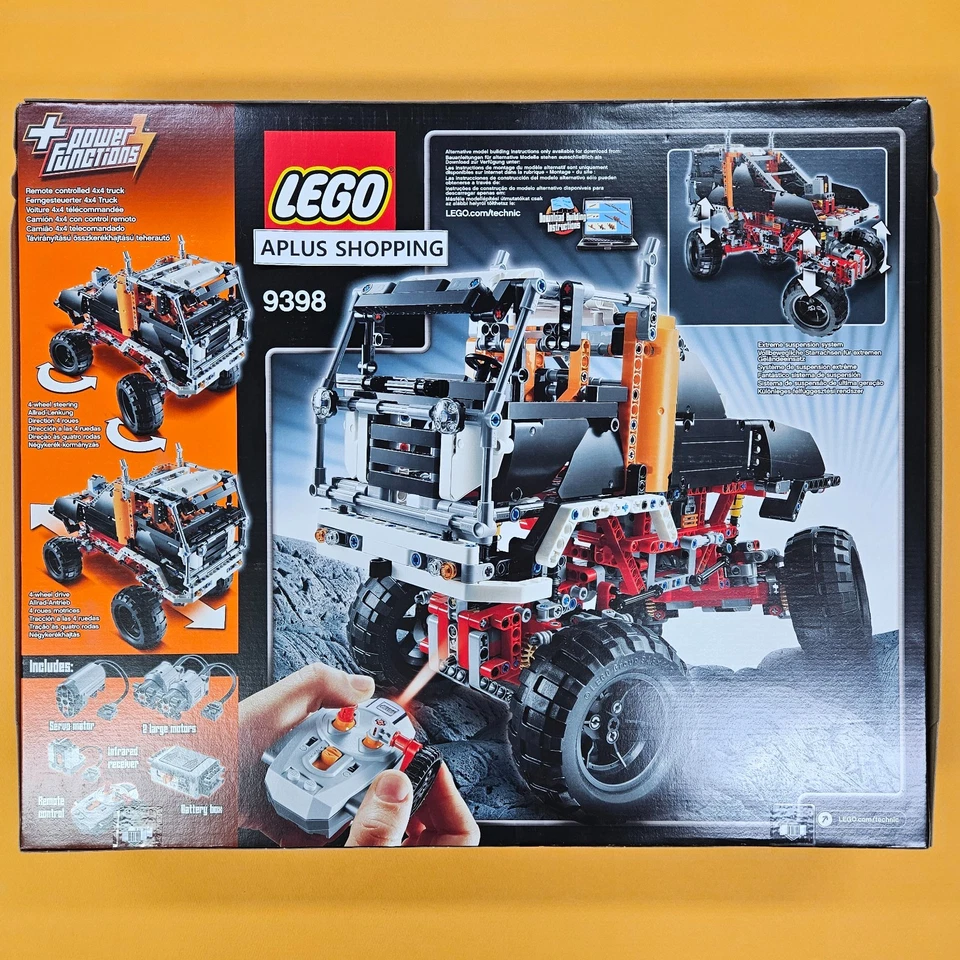 Lego 9398 4x4 Crawler 1327pcs FedEx Shipping - Sealed - Image 2 of 4