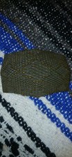 James Avery Vintage Retired Diamondback Rattlesnake Bronze Belt Buckle