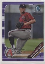 2019 Bowman Chrome Prospects Purple Refractor 216/250 Jon Duplantier #BCP-67 0c2
