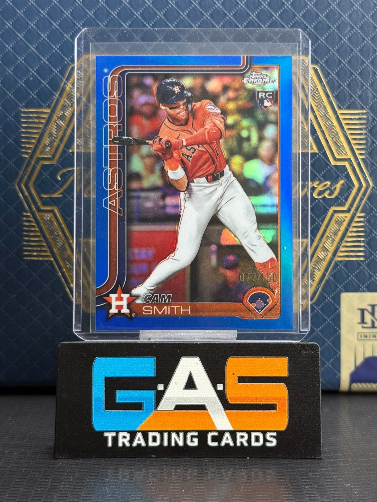 2025 Topps Chrome Update Cam Smith #USC145 Blue Refractor Rookie /150 RC SP