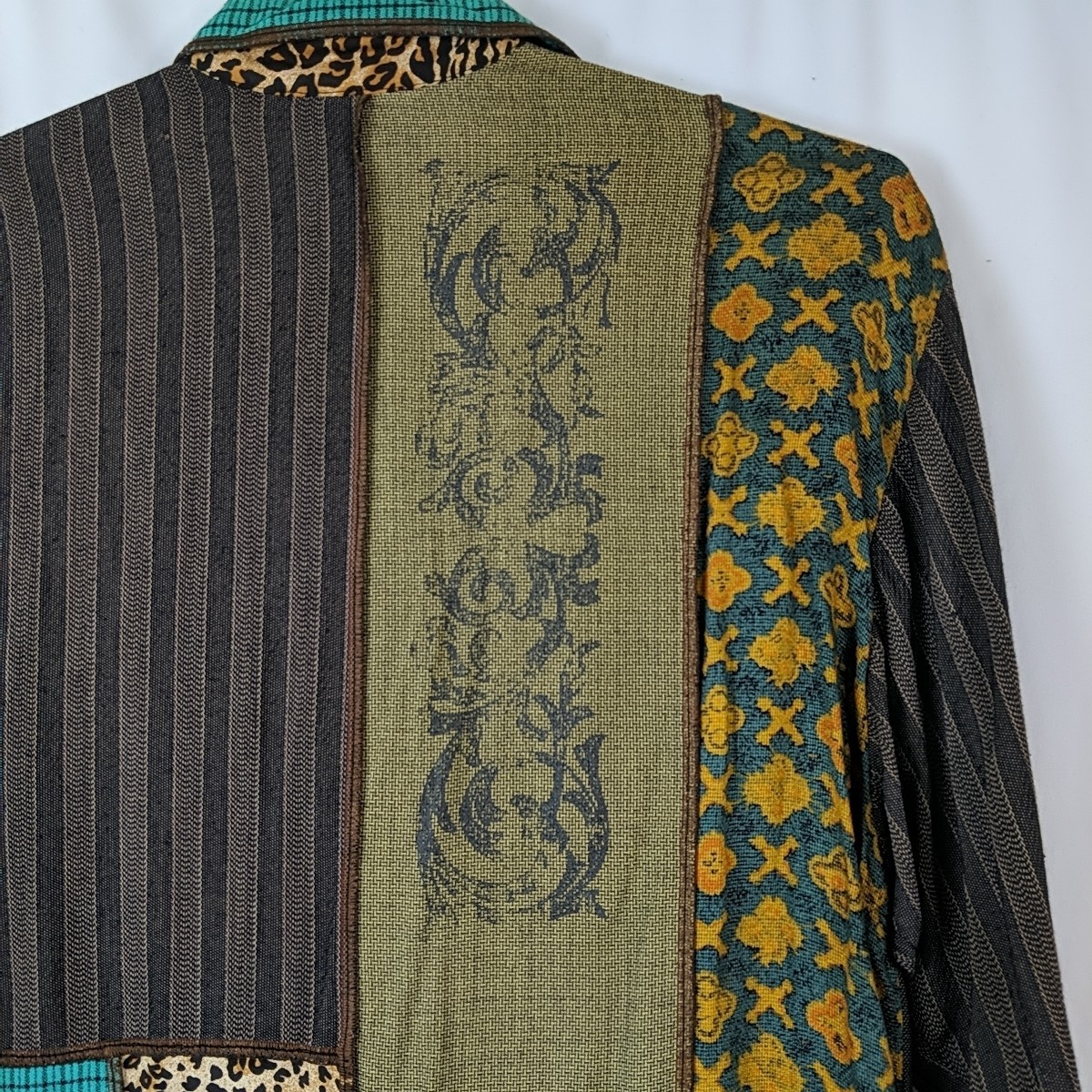 Faith Celia Forrester Patchwork Button Front Shir… - image 5