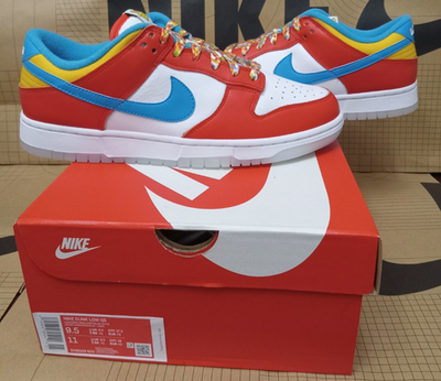 Nike Dunk Low QS Lebron James Fruity Pebbles Men display picture 2