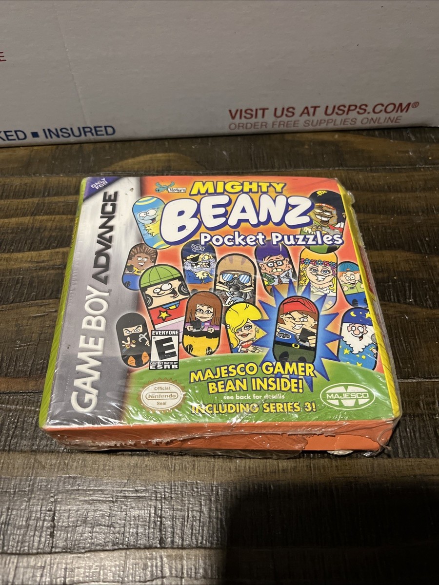 Mighty Beanz Pocket Puzzles - Nintendo Gameboy Advance (GBA