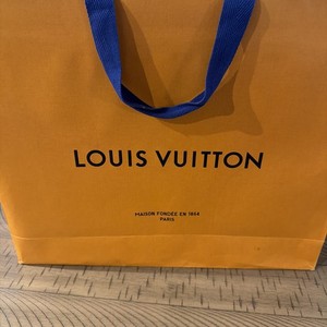louis vuitton gift bag with receipt