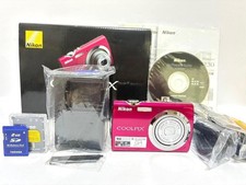 Nikon COOLPIX S230 Rose Red Compact Digital Camera with Accessories