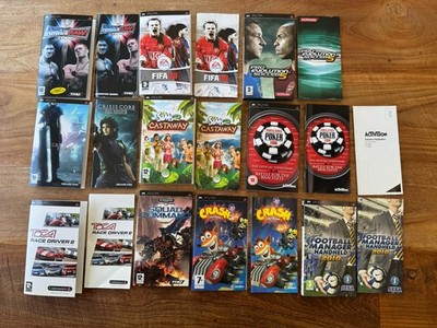 Sony PSP Game Cover Manuals Only Bundle Restposten X10 PlayStation Portable PAL