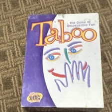 Hasbro Taboo Party Word Game Requires Batteries 4+ Players Adult B8616