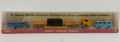 Wiking 1:87 PMS Verkehrs Modelle A.S.S H0 WVM 75 233082 Mercedes LKW PKW Set OVP