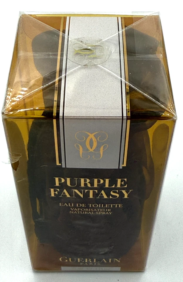 Guerlain Purple Fantasy Eau de Toilette 1 oz 30 ml raro 2001 lacrado novo na caixa colecionador vintage - Imagem 4 de 4