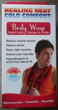 Healing Heat Cold Comfort body Wrap heat & cold Microwave, freezable, reusable 