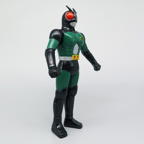 Sofubi KAMEN RIDER BLACK RX Bandai Japan 1988 Vintage Japanese Toy 17cm - Picture 2 of 5