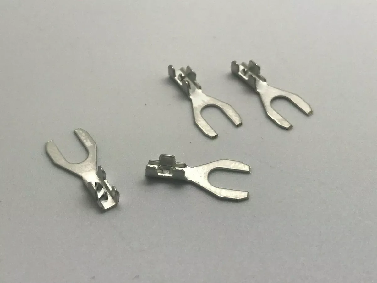 4 x GPO SELF PIERCING TELEPHONE FORK TERMINAL CABLE CRIMPS eBay