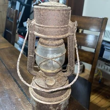 Antique Nier Feuerhand Kerosene Lamp Lantern - Made in Germany