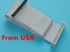 24 inch 40-Pin Male to Female IDE PATA Extension Flat Ribbon Cable From US Shi