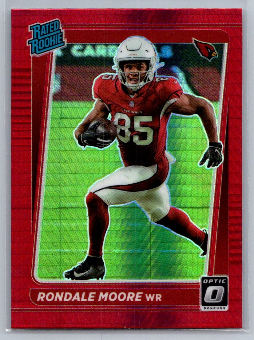 2021 Optic #217 Rondale Moore Red Color Match | eBay