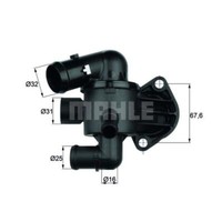 Mahle Thermostat KüHlmittel Mit Dichtung 87°C FüR VW Passat Alltrack Golf VI