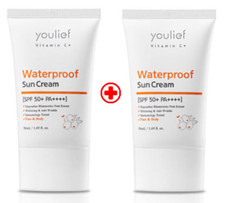 youlief Waterproof Sun Cream 50ml x 2pcs SPF50 PA K-Beauty