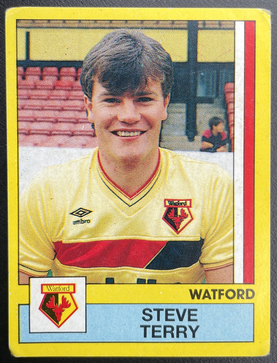 Panini Football 87 347 STEVE TERRY Watford UK