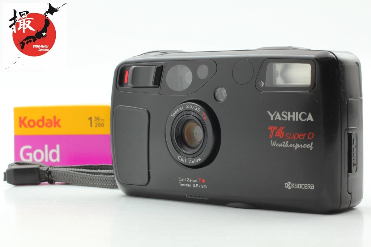 Optics N MINT】 Yashica T4 Super D Weatherproof T5 35mm Film